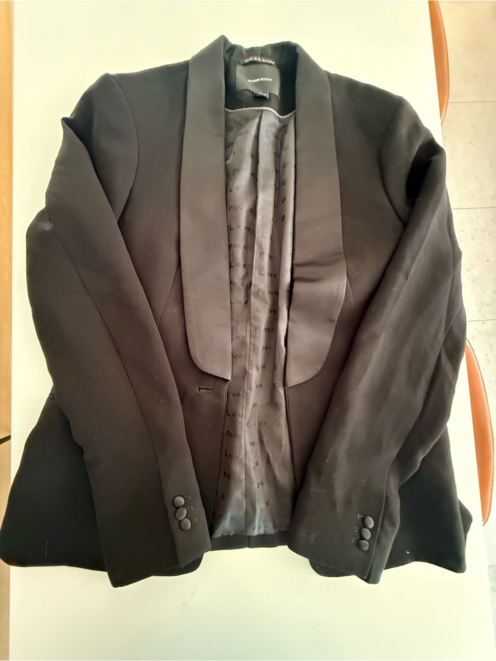 Vintage Maison Scotch Black Blazer